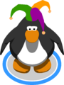 The Court Jester Hat in-game.