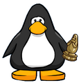The Award as seen on a player card.