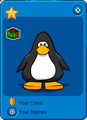 The Present pin on a player card.