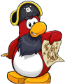 Rockhopper's first art for Draw Coats for Kids!