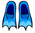 Blue Flippers