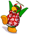 Rookie, a famous penguin who is also green; EPF agent.