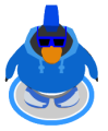 A typical member penguin look in-game.