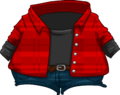 Red Street Smart Outfit