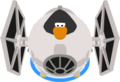 The TIE Fighter Costume in-game.