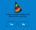 6th Anniversary Hat.
