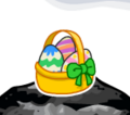 The pin's location.