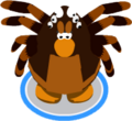 The Spider Costume in-game.