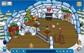 A Christmas-themed igloo.