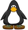 The Beaded Slippers on a player card.
