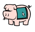 Screenhog's avatar on Twitter.