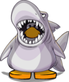 The Shark Costume on a player card.