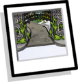 The University Gates background icon