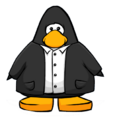 The Black Suit on a player card.