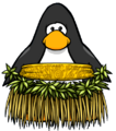The Pineapple Tiki Dress on a player card.