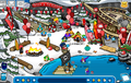 The Red Puffle's domain during the Puffle Party 2010.