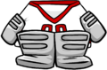 Red Away Goalie Gear