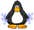 The Snow Shuriken on the player card.