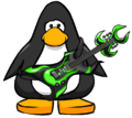 The Acid Guitar! on a player card