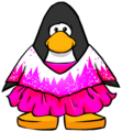 The Pink Figure Skating Dress on a player card.