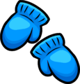 Blue Mittens