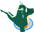 The Enchanted Dragon in-game (side view).