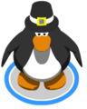 The Pilgrim Hat in-game.