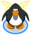 The Snow Fairy Wings in-game.
