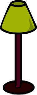 Burgundy Lamp