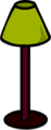 Burgundy Lamp