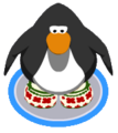 The Festive Socks in-game.