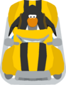 The Yellow Wheeler in-game.