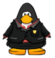 The Alpha Suit on a player card.