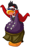 My custom penguin during the Prehistoric Party 2014
