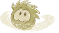 The Golden Puffle as seen at the back of the potions book.