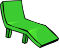 Green Deck Chair