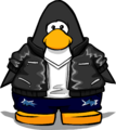 The Rocker Outfit on a player card.