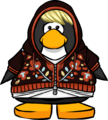 The Vintage Hoodie on a player card.