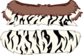 Zebra-print Dress