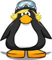 The Blue Goggles on a player card.