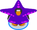 The Starfish Costume in-game.