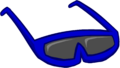 Blue Sunglasses