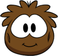 Brown Puffle Costume Secret item