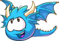 Another Blue Dragon Puffle.