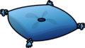 Blue pillow