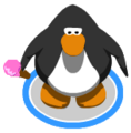 The Pink Ice Cream in-game.
