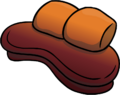 Orange couch