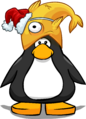 The Festive Fluffy on a player card.