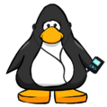 The Black MP3000 on a player card.