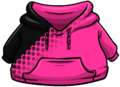 Pink Hoodie with black dots